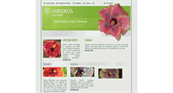 Desktop Screenshot of hibiskusi.com